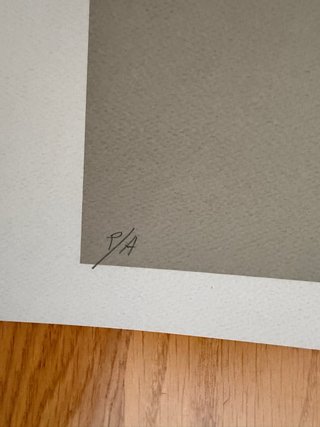 Serigrafía original Joaquín Michavila PA