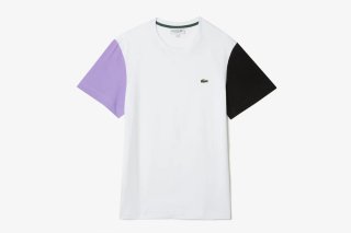Camiseta Lacoste algodón bicolor