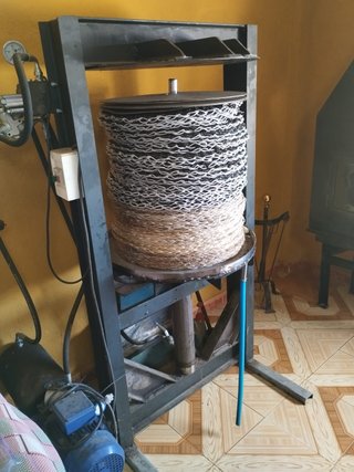 Prensa Hidráulica aceite de oliva. Almazara