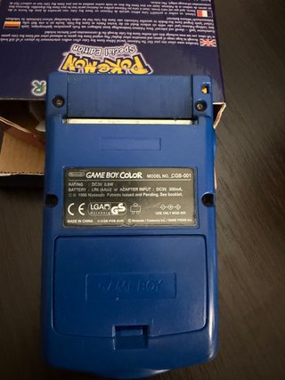 Nintendo Game Boy Color Edición Especial Pokémon