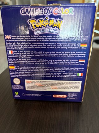 Nintendo Game Boy Color Edición Especial Pokémon