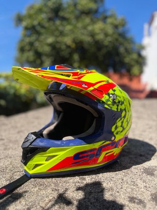 Casco Scorpion Motocross Enduro Talla M