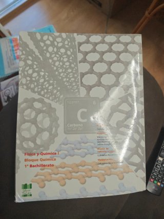 Física y Química I, 1 Bachillerato. 2 libros.