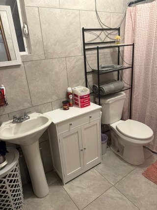 Armario bajo baño comedor 1 cajón 2 puertas blanco