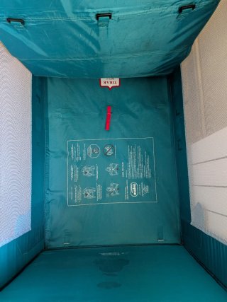 Cuna de viaje con colchón