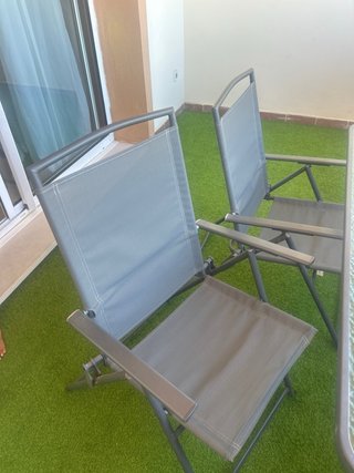 Mesa y 4 Sillas Terraza