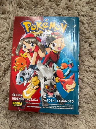 Colección de mangas de Pokemon