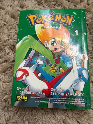 Colección de mangas de Pokemon