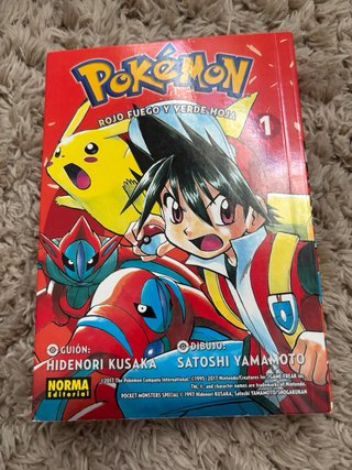 Colección de mangas de Pokemon