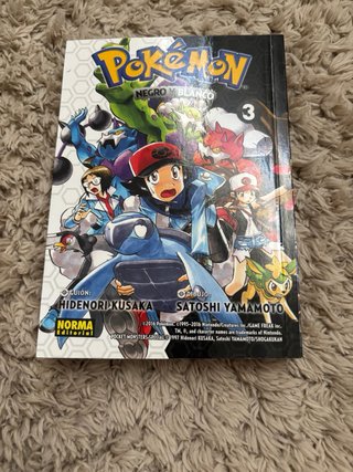 Colección de mangas de Pokemon