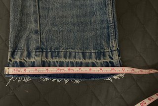 Jeans vita alta a zampa