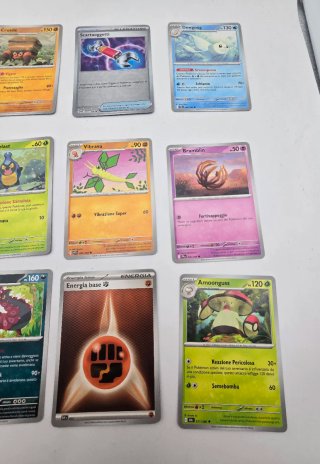 Lotto 12 Carte Pokémon TCG Italiane Golett Crustle