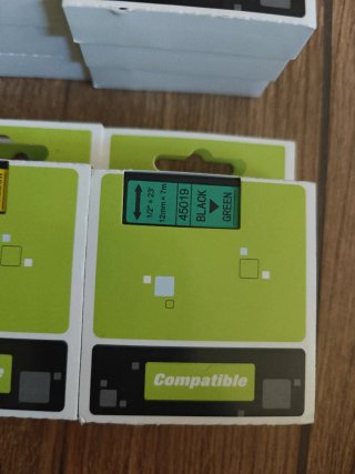Cinta Dymo D1 45013 Compatible