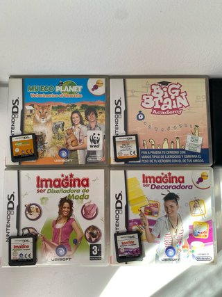 Pack de 4 Juegos Nintendo DS