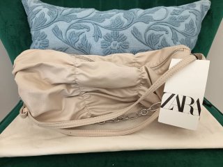 Bolso Zara Beige Nuevo