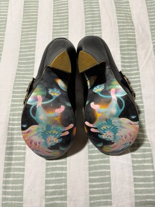 Zapatos de tacón Irregular Choice de lunares