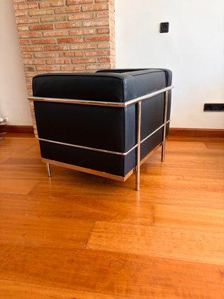 Butaca Le Corbusier LC2 Negra