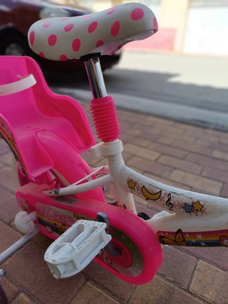 Bicicleta Infantil Unicornio Rosa 16
