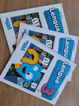 Libros Lengua 3° primaria