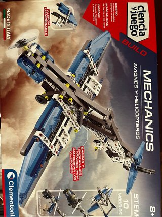 Clementoni Mechanics Aviones y Helicópteros