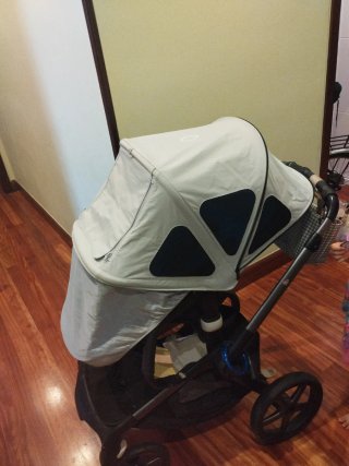 Capota ventilada Bugaboo Fox/Cameleon/Lynx Gris
