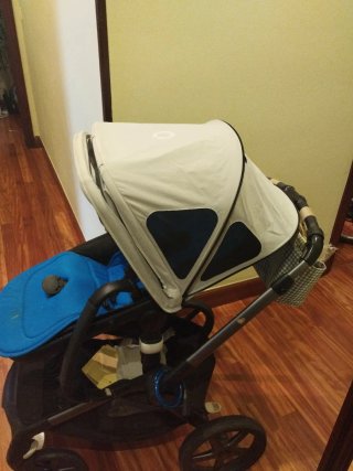 Capota ventilada Bugaboo Fox/Cameleon/Lynx Gris