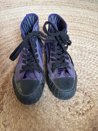 Zapatillas Wednesday Addams Talla 37