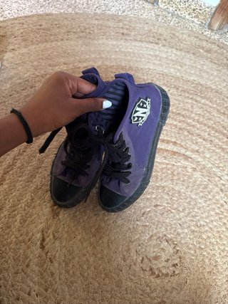 Zapatillas Wednesday Addams Talla 37