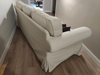 Sofá 3 plazas beige Ektorp - Ikea