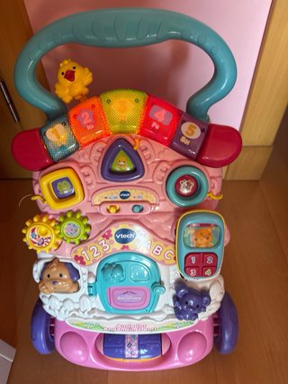 Pack andador, mesa musical y coche andador