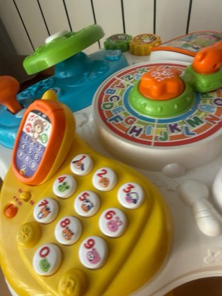 Pack andador, mesa musical y coche andador