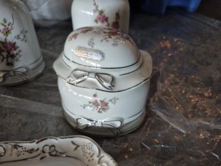 Set trucco in ceramica 6 pezzi