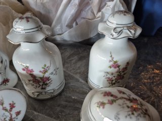 Set trucco in ceramica 6 pezzi