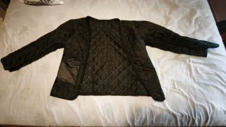 Chaqueta Moto Niño Negra y Azul