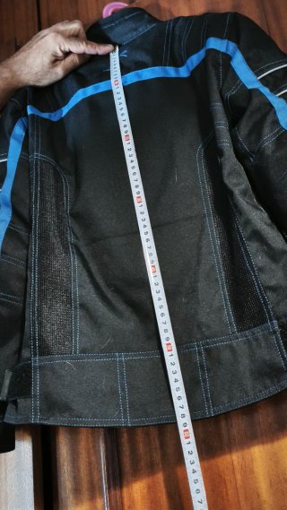 Chaqueta Moto Niño Negra y Azul