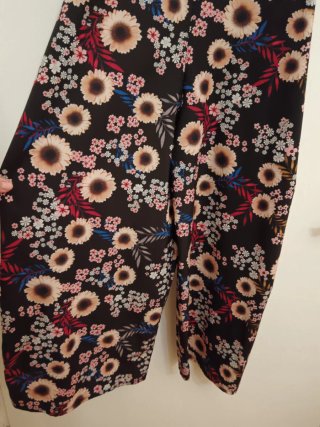 Tuta jumpsuit fantasia floreale