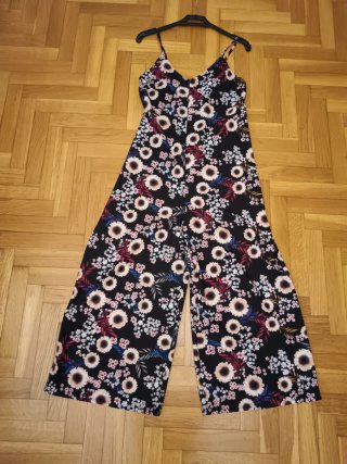 Tuta jumpsuit fantasia floreale