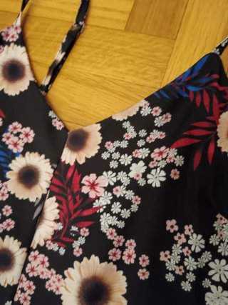 Tuta jumpsuit fantasia floreale