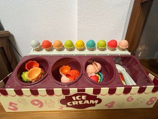 Juguete de helados