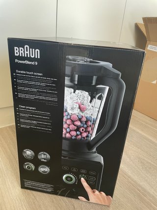Batidora Braun PowerBlend 9 JB9040BK 1600W