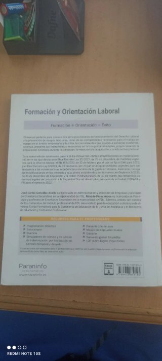 Formación y orientación laboral 9.ª edición 2022