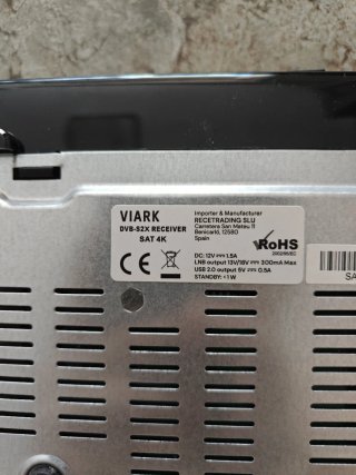Viark SAT 4K Receptor Satélite
