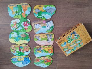 Puzzles Bebé Animal's Texture y HABA