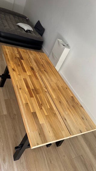 Mesa Comedor Madera Acacia IKEA skogsta
