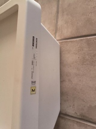 2 Cajas de plástico Ikea blanca (7 e.cada una)
