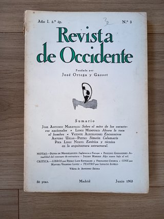 Revista de Occidente 3 - Junio 1963