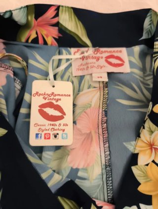 Falda larga estampada floral