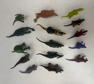 Lote 15 Juguetes Dinosaurios Varios
