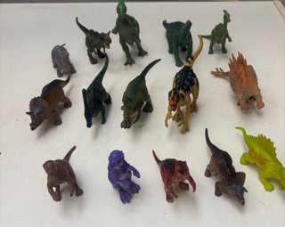 Lote 15 Juguetes Dinosaurios Varios