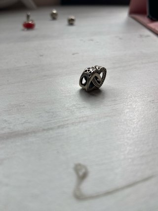Pandora Corazones Plata